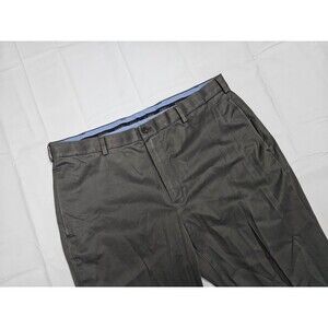 Brooks Brothers Light Weight Advantage Chino Milano Trouser Pant 40x30 Grey Gray